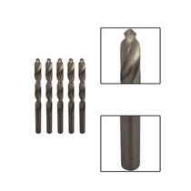 Kit 5 Brocas Paralelas Aço Rápido HSS 13/32"