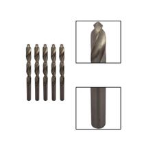 Kit 5 Brocas Paralelas Aço Rápido Hss 13/32