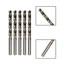 Kit 5 Brocas Paralelas Aço Rápido HSS 15/32"