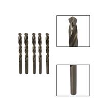 Kit 5 Brocas Paralelas Aço Rápido Hss 21/64