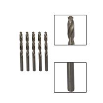 Kit 5 Brocas Paralelas Aço Rápido HSS 3/8"