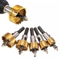 Kit 5 Brocas Serra Copo Lorben Metal Aço Ferro 16mm/ 18,5mm /20mm /25mm /30mm - GT6209