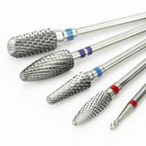 Kit 5 Brocas Tungstênio Lixa Profissional Unha Gel Manicure Kit 5 Brocas Tungstênio Lixa Profissional Unha Gel Manicure