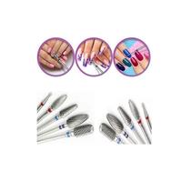 Kit 5 Brocas Tungstênio Profissional Unha Gel Manicure Kit 5 Brocas Tungstênio Profissional Unha Gel Manicure