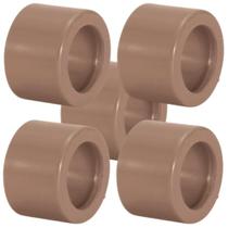 Kit 5 bucha redução soldavel curta 25x20mm amanco 11531