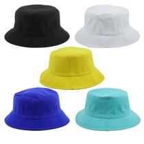 Kit 5 Bucket Preto, Branco, Amarelo, Azul Royal, Verde Claro - Odell Vendas OnLine