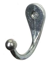 Kit 5 Cabide Alianca Fundido Simples Pequeno Cor Prateado 6398/1 Zi