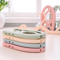 Kit 5 Cabides Dobráveis Multifuncional Para Roupas e Viagem Cabide Compacto Para Armário Closet Mala