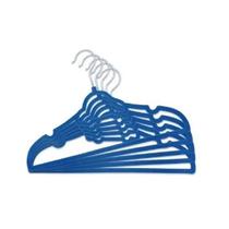 Kit 5 Cabides Veludo Infantil Antideslizante Coração Carrinho 33 Cm