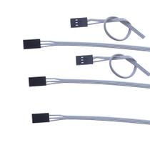 Kit 5 cabo flat 3 vias c/rabicho plastigarça Kit 5 cabo flat 3 vias c/rabicho plastigarça