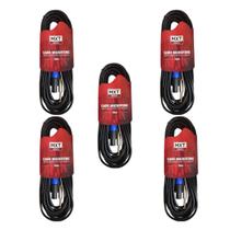 KIT 5 Cabo Speakon Macho P10 Macho MXT 10 Metros KIT 5 Cabo Speakon Macho P10 Macho MXT 10 Metros