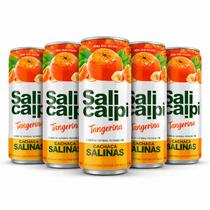 Kit 5 Cachaça SALINAS Salicapi Tangerina 355ml