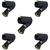 Kit 5 Cachimbo Microfone Com Fio Nylon Rosca Visão Msp2N