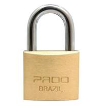 Kit 5 Cadeado 20mm Mesmo Segredos Iguais Com 10 Chaves Pado