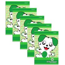Kit 5 Cadernos 80 Folhas Com Pautas Costurado Capa Dura Reforçado Pedagógico Kit 5 Cadernos 80 Folhas Com Pautas Costurado Capa Dura Reforçado Pedagógico