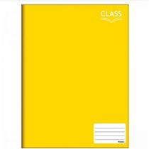Kit 5 cadernos brochura escolar pautado 80 folhas capa dura anotações