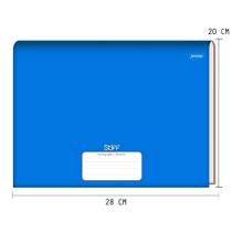 Kit 5 Cadernos Brochurão 96 Folhas Desenho Capa Dura Cores Materiais Escolares 157115-5