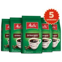 Kit 5 Cafés Melitta Extra Forte Pouch 500g