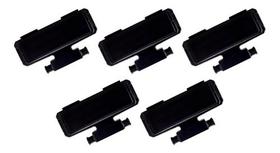 Kit 5 caixa de passagem ar condicionado medio preto