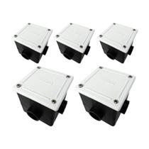 Kit 5 Caixa de Passagem LED Piscina Tampa ABS - Sodramar