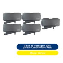 Kit 5 Caixa de Passagem Split para Ar Condicionado Joinsul Preto