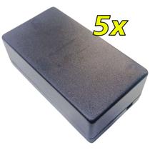 Kit 5 Caixa para montagem de Circuitos Eletrônicos Fonte Arduino 110x60x39mm Kit 5 Caixa para montagem de Circuitos Eletrônicos Fonte Arduino 110x60x39mm