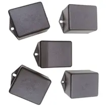 Kit 5 Caixa Plástica Circuito Eletrônico Fonte Arduino 42x32x26 Patola PB040