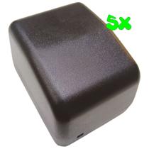 Kit 5 Caixa Plástica Montagem Circuito Eletrônica Projeto 86x67x55 Patola CF086