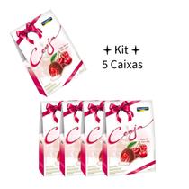 Kit 5 Caixas Cereja - Bombons C/ Licor e Cereja 195g