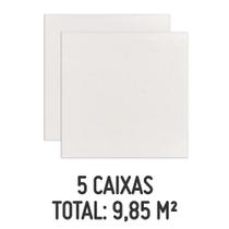 Kit 5 Caixas de Porcelanato Polido Bianco Master 62,5x62,5cm Com 1,97m² Bege - Elizabeth