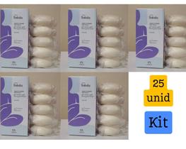 Kit 5 caixas de sabonete Algodão - Refrescante - Total 25 unidades - Mais vendido economia - Natura