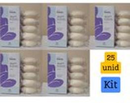 Kit 5 caixas de sabonete Algodão - Refrescante - Total 25 unidades Mais vendido economia.