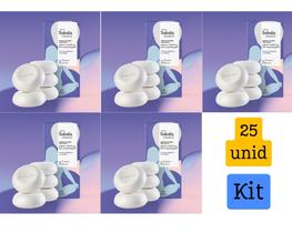 Kit 5 caixas de sabonete Chá de camomila e lavanda - Refrescante - Total 25 unidades - Mais vendido