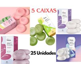 Kit 5 caixas de sabonete Tododia Alecrim, Jabuticaba, Manga, Algodão e Camomila