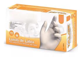 Kit 5 Caixas Luva Latex Talge P/ Procedimento Com Amido Profissional CA 28324 Tam.M