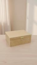 Kit 5 Caixas Retangulares MDF 20x12x6cm com Fecho Kit 5 Caixas Retangulares MDF 20x12x6cm com Fecho
