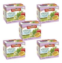 Kit 5 Caixinhas De Chá Misto Relaxante 10 Sachê - Mandiervas