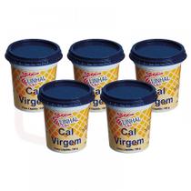 Kit 5 Cal Virgem Culinário Doce Caseiros Compota Linhal 150g