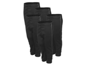 Kit 5 Calça Helanca Juvenil Preta