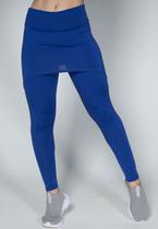 Kit 5 Calças Legging Fitness Feminina Com Saia Tapa Bumbum