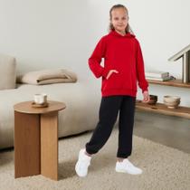 Kit 5 Calças Moletom Flanelada Infantil Masculino Feminino Unisex