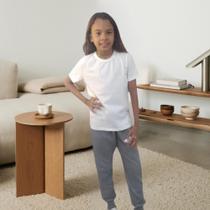 Kit 5 Calças Moletom Flanelada Infantil Masculino Feminino Unisex