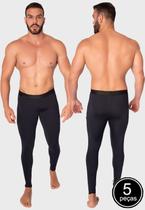 Kit 5 Calças Vekyo Térmica Masculina Com Proteção UV