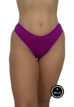 Kit 5 Calcinha de Tecido Canelado Feminino Tanga Conforto Fio Dental -c14 KIT 5 PIETRA