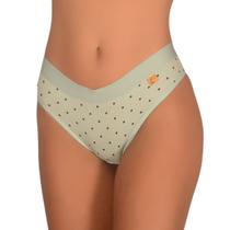 Kit 5 Calcinha Feminina Tanga Microfibra Conforto Atacado
