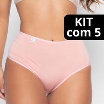 Kit 5 Calcinha Fio Duplo Ceci Cintura Alta Tanga Confortável Não Marca Lingerie Feminina Kit 5 Calcinha Fio Duplo Ceci Cintura Alta Tanga Confortável Não Marca Lingerie Feminina