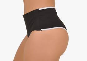 Kit 5 Calcinha Fitness Cintura Alta Compressão PP ao G2
