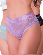 Kit 5 Calcinha Frente Charme Renda Microfibra Elastico Largo Conforto Lingerie Moda Intima Feminina Kit 5 Calcinha Frente Charme Renda Microfibra Elastico Largo Conforto Lingerie Moda Intima Feminina