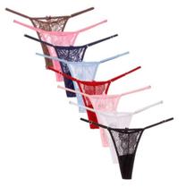 Kit 5 Calcinha Tanga Feminina Microfibra Com Regulagem Lateral Fio Dental Conforto Adulto