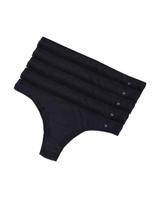 Kit/5 Calcinha Tanga Hering Intimates 77T0 Feminina Básica Algodão T. P/XXG Kit/5 Calcinha Tanga Hering Intimates 77T0 Feminina Básica Algodão T. P/XXG